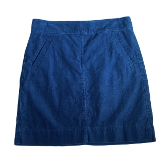 LOFT Dresses & Skirts - LOFT Blue Corduroy Pencil Skirt